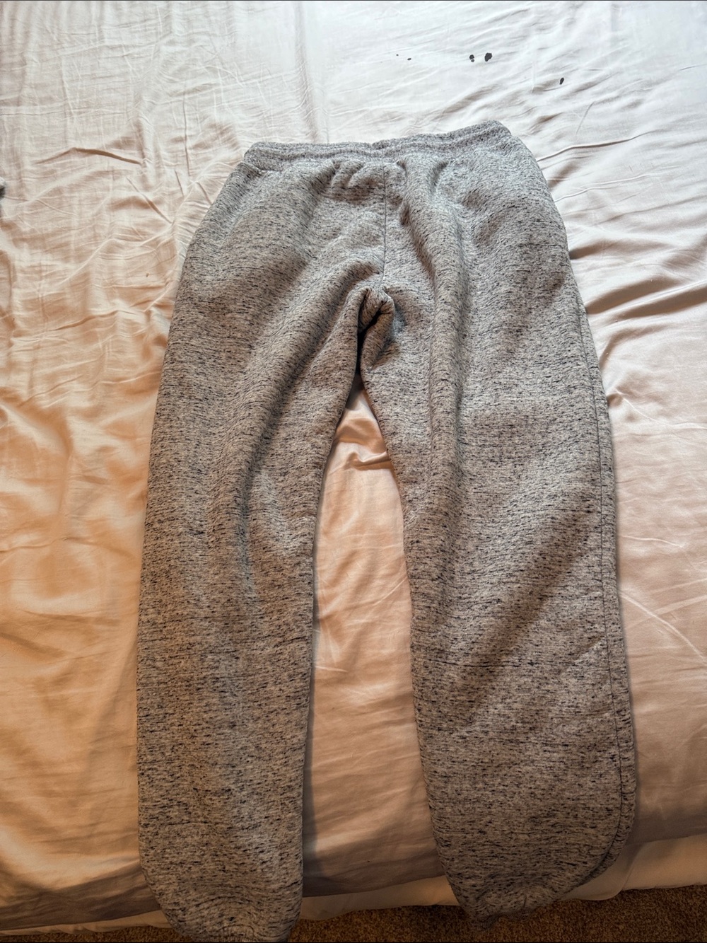 Heather Gray Drawstring Sweatpants - Picture 2 of 3